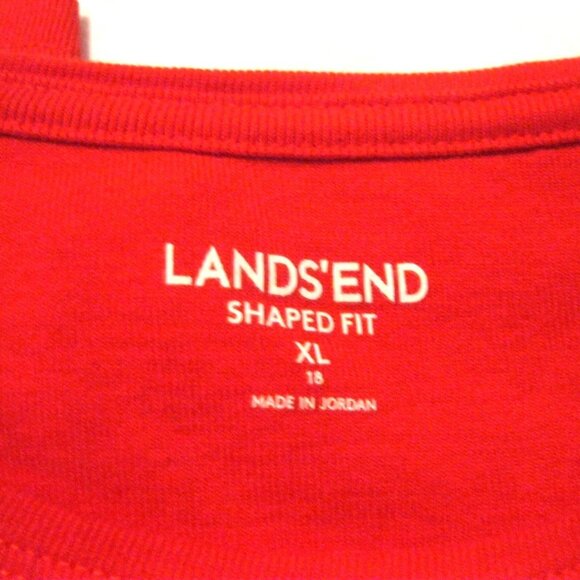 LANDS END Ladies Long Sleeve Crew Neck T-shirt & Westpor Short Sleeve (lot of 2) - Picture 7 of 7